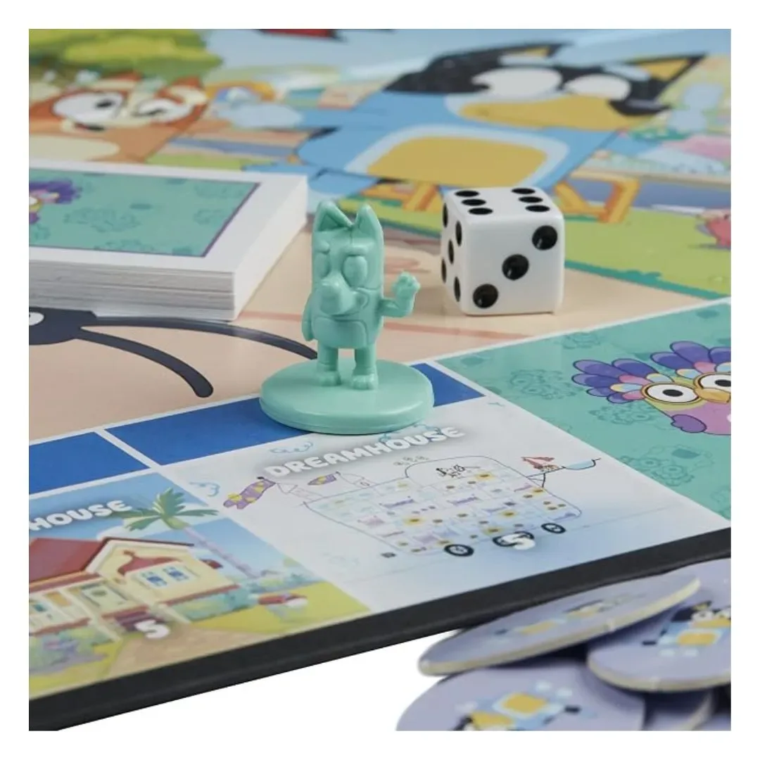 Monopoly Junior Bluey Edición Hasbro Juego De Mesa4