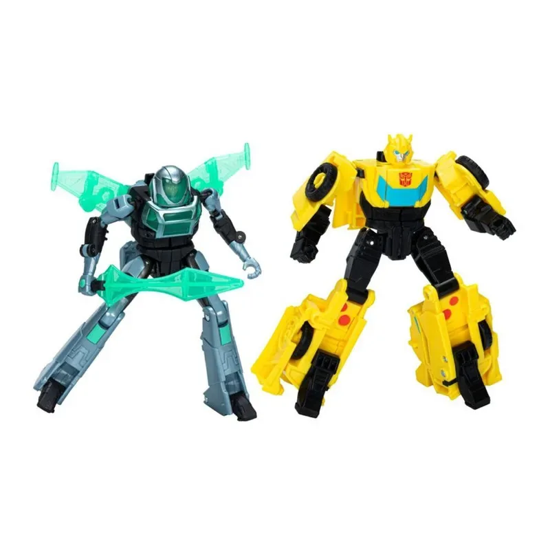 Transformers EarthsPark Cyber Combiner Bumblebee y Mo Malto2