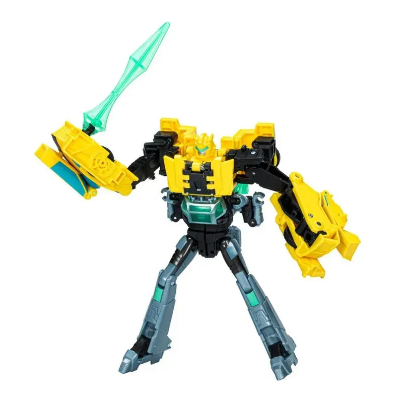Transformers EarthsPark Cyber Combiner Bumblebee y Mo Malto3