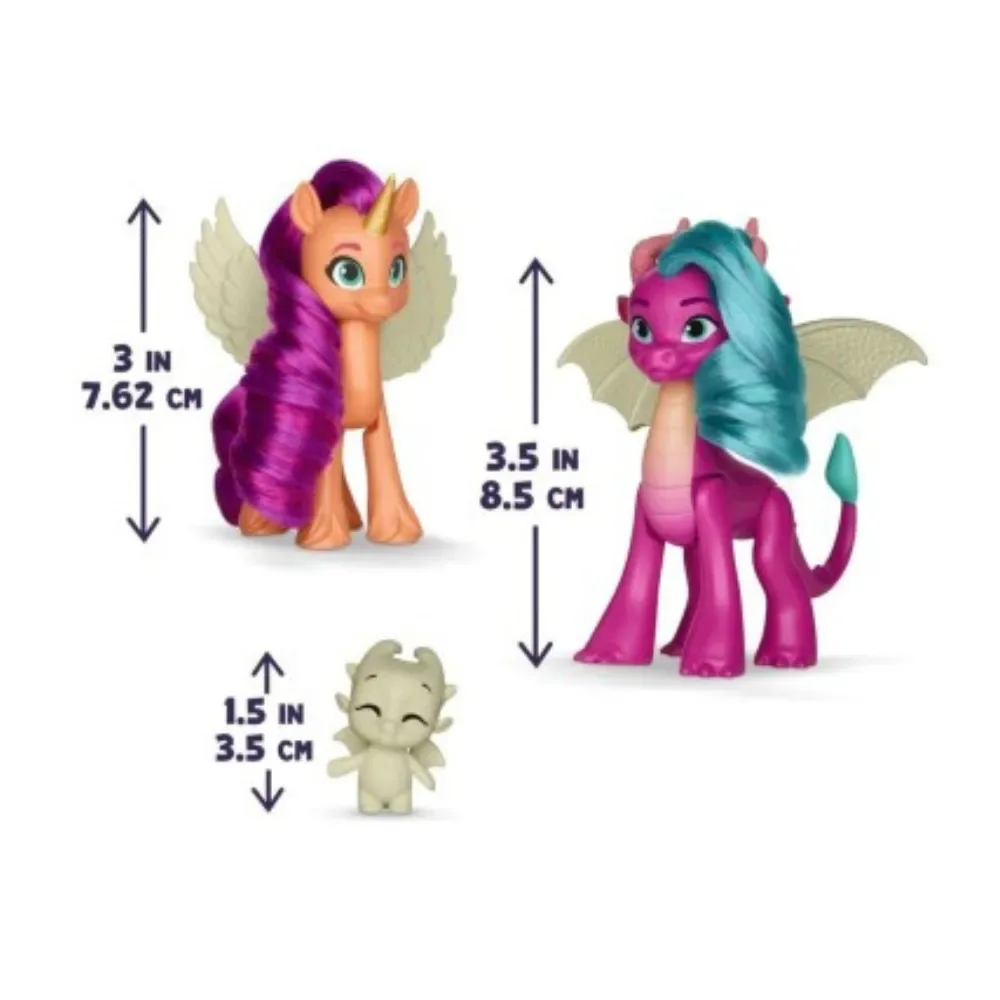 My Little Pony sorpresa fluorescente de dragon3