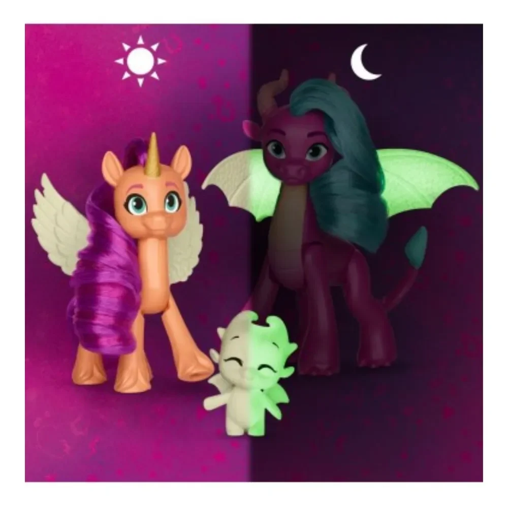 My Little Pony sorpresa fluorescente de dragon4