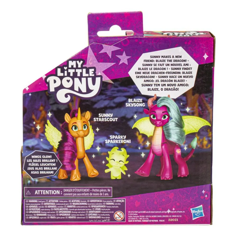 My Little Pony sorpresa fluorescente de dragon5