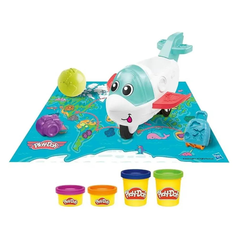 Play Doh Primeras Creaciones con el avión2
