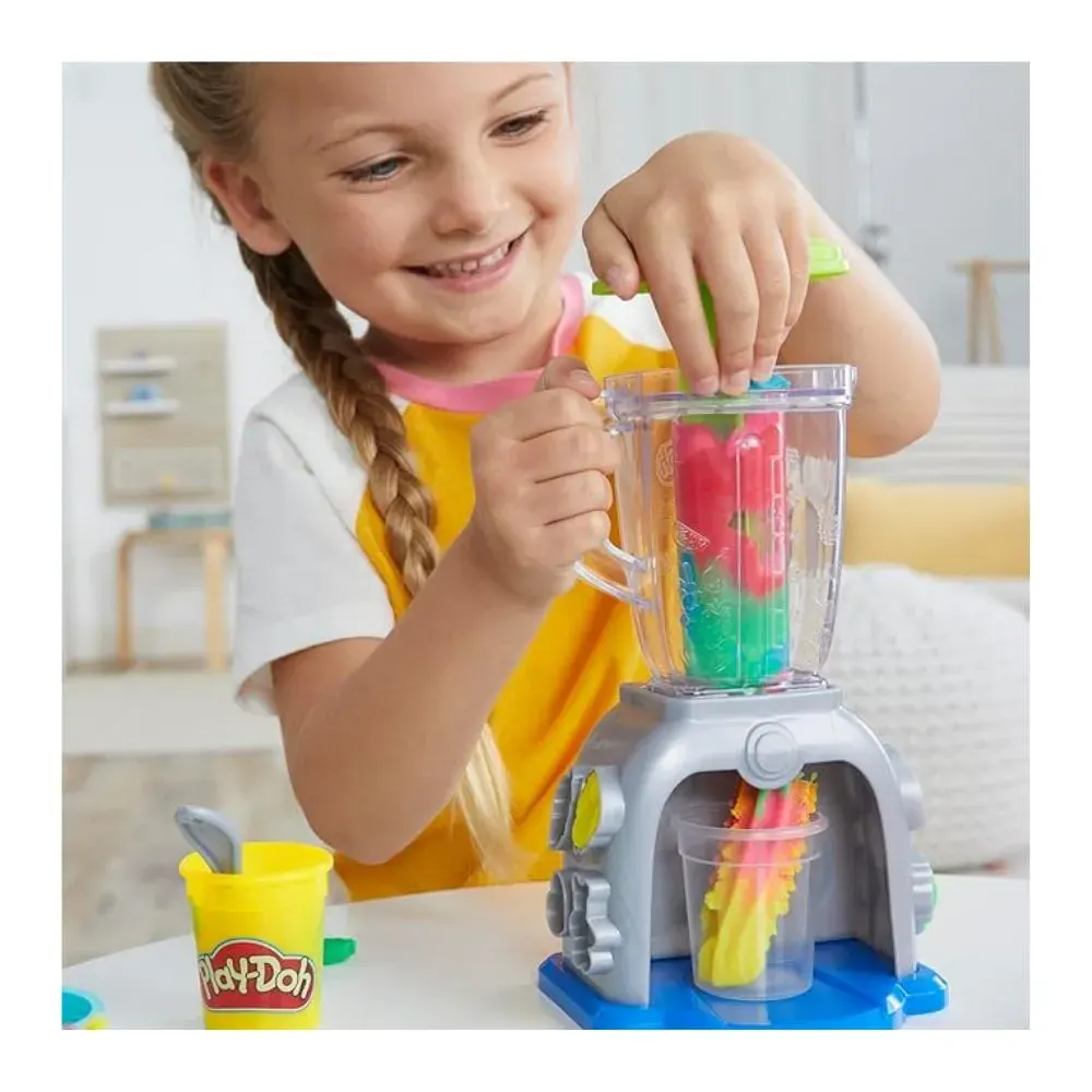 Play-Doh Licuadora De Batidos Coloridos4