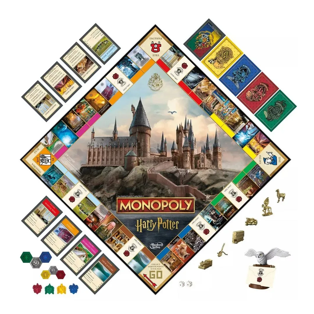 Monopoly Juego de mesa Harry Potter3