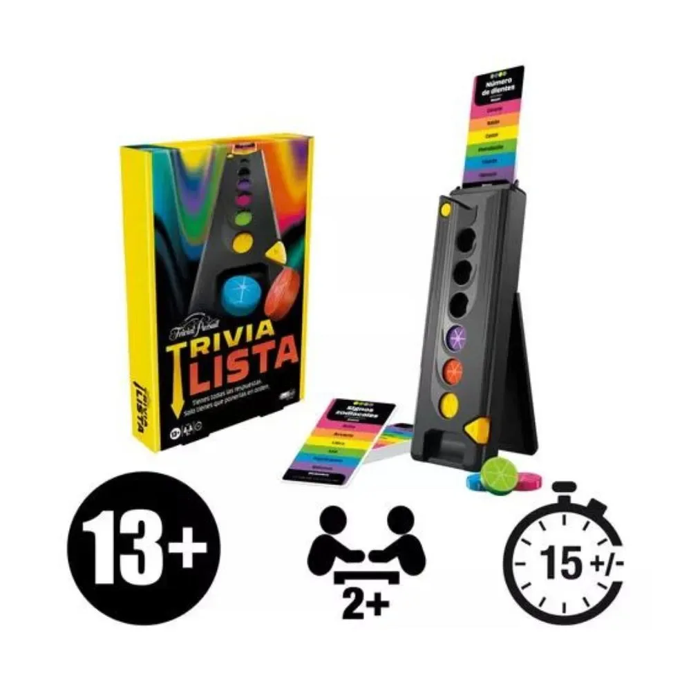 Juego Hasbro Trivialista Juego Electronico Para Fiestas4