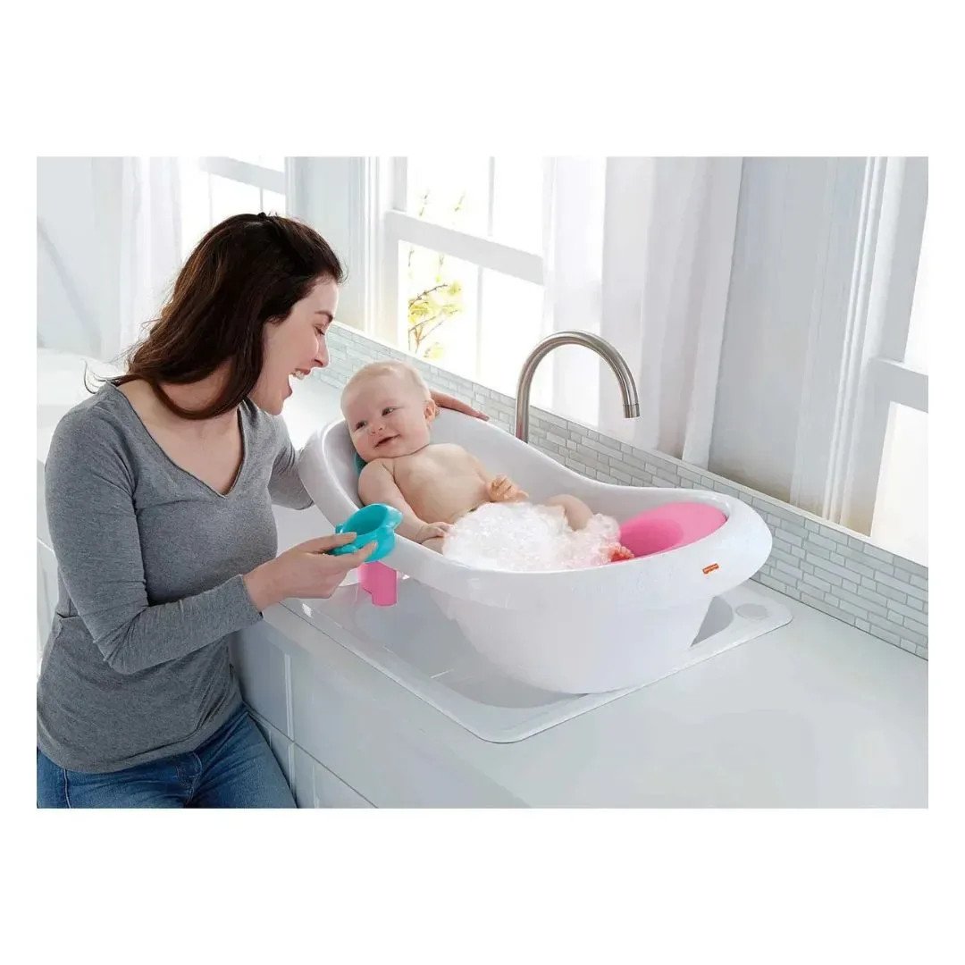 Bañera con amaca y asiento para Bebé Fisher 4 En 15