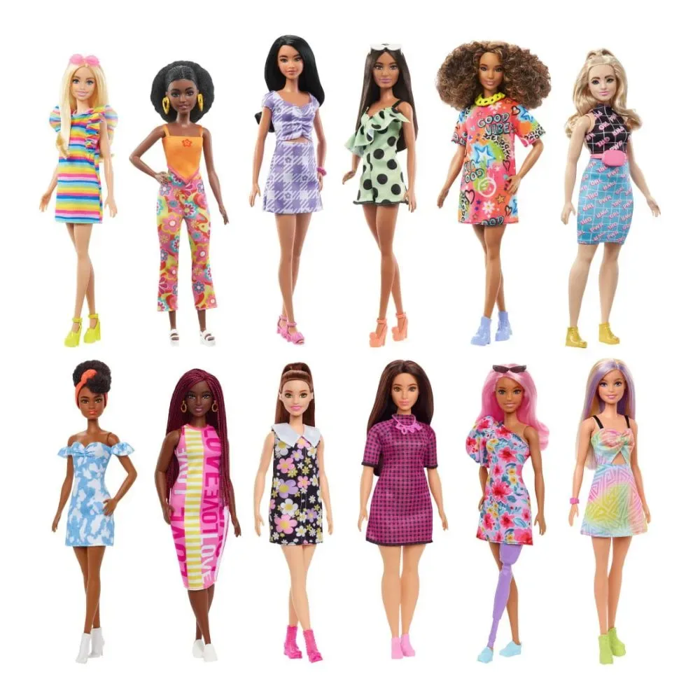 Muñeca Barbie Fashionista Surtido2