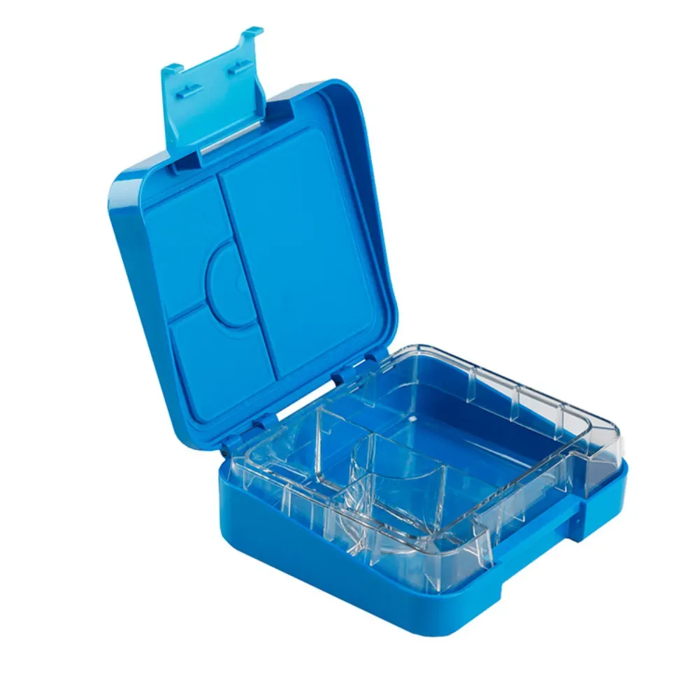 Lonchera Tipo Bento Azul Diseño Espacial con 4 Divisiones – Escolar Libre BPA2