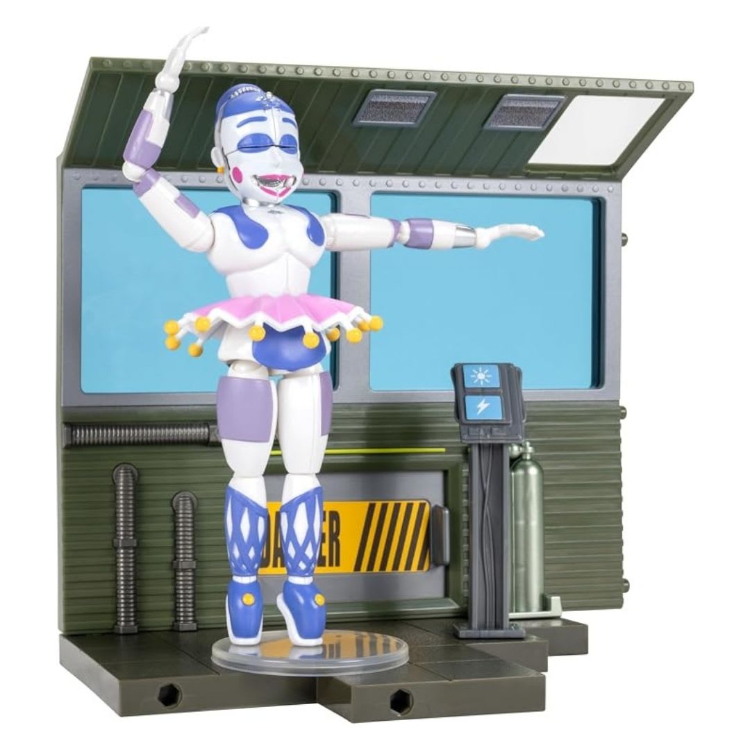 Five Nights At Freddys Set de Figura Ballora Módulo de Control con Ojos Brillantes2