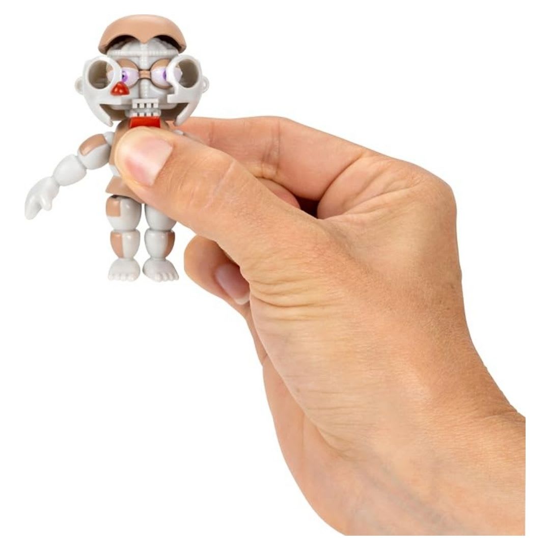Five Nights At Freddys Set de Figura Bidybab y Mini Reena Módulo de Control con Ojos Brillantes2