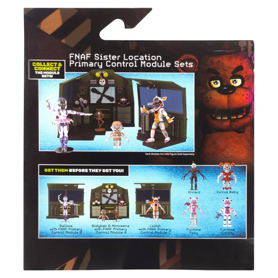 Five Nights At Freddys Set de Figura Lolbit con Módulo de Control con Ojos Brillantes7