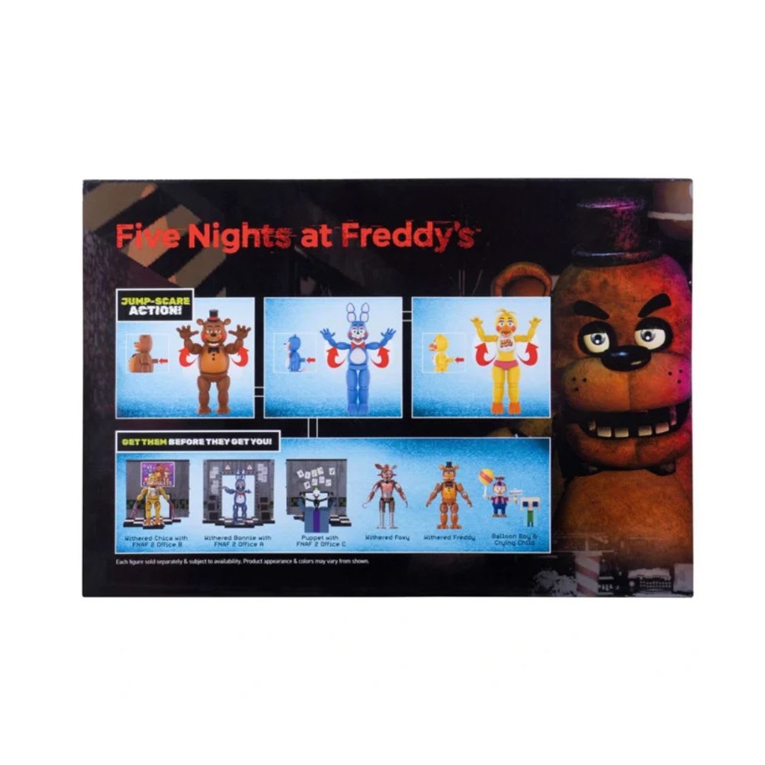 Five Nights At Freddy's Set X3 figuras: Freddy, Bonnie y Chica con Ojos Fosforescentes7