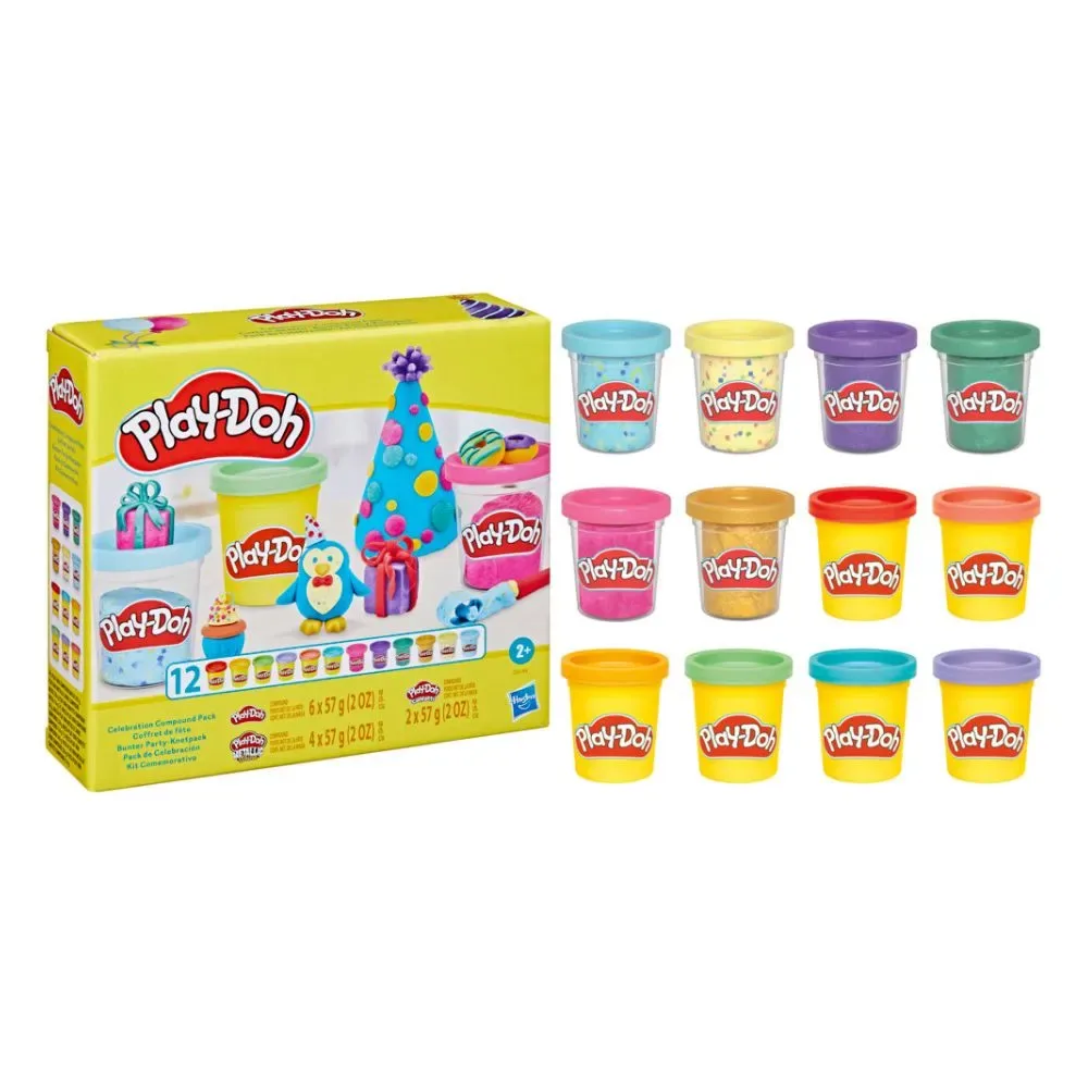 Play-Doh Pack De Celebración 12 Latas2
