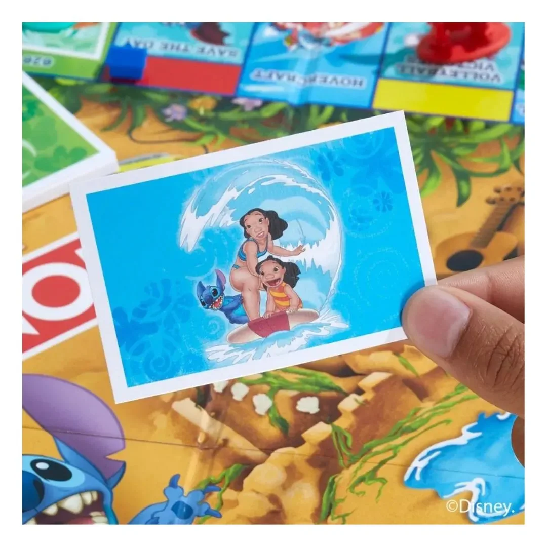 Juego De Mesa Monopoly Stitch2