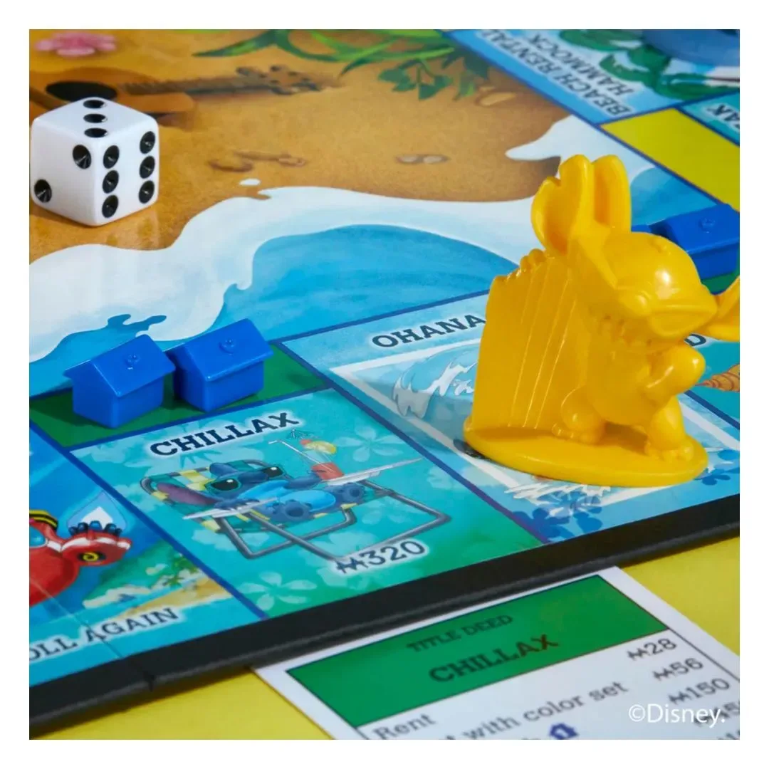 Juego De Mesa Monopoly Stitch4