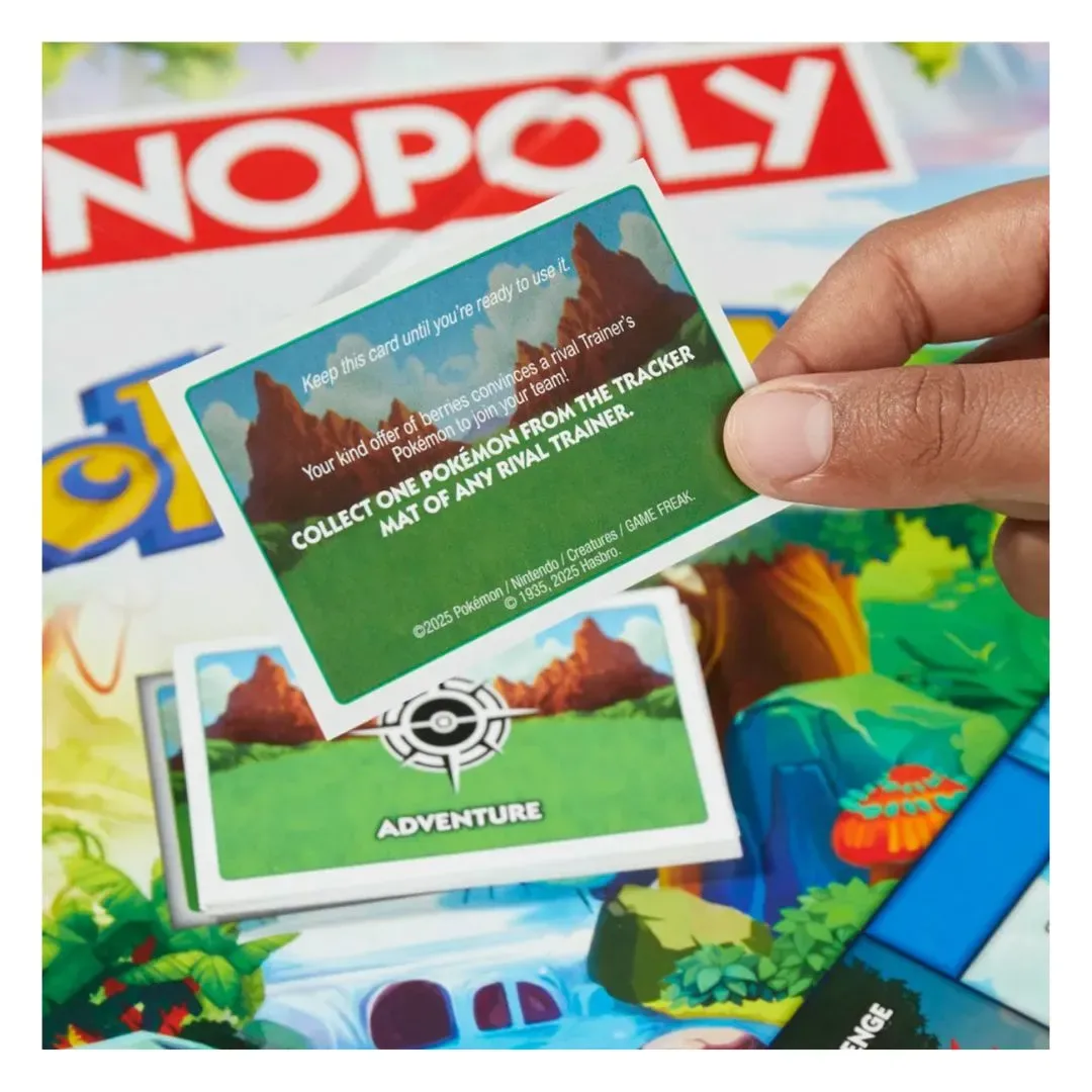 Monopoly Juego de mesa Pokemon HASBRO GAMING4
