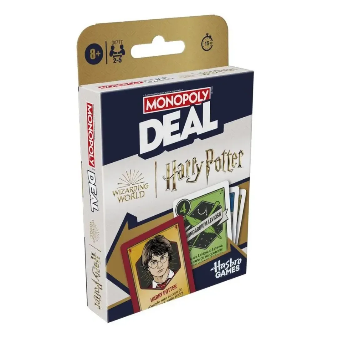 Juego de Cartas Monopoly Deal Harry Potter Hasbro – Edición Familiar2