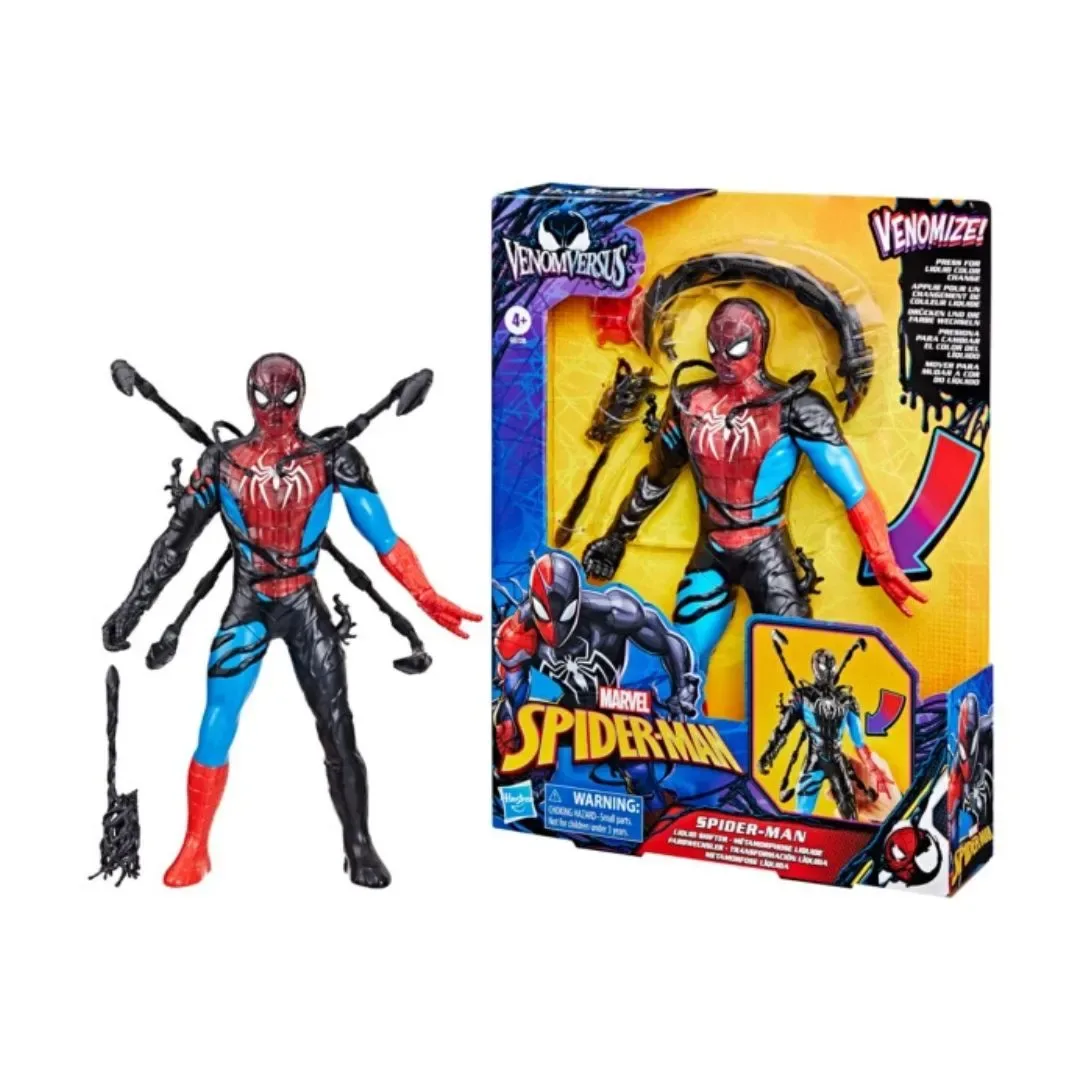 Figura De Acción Spider-man Venomversus Transformación Líquida2