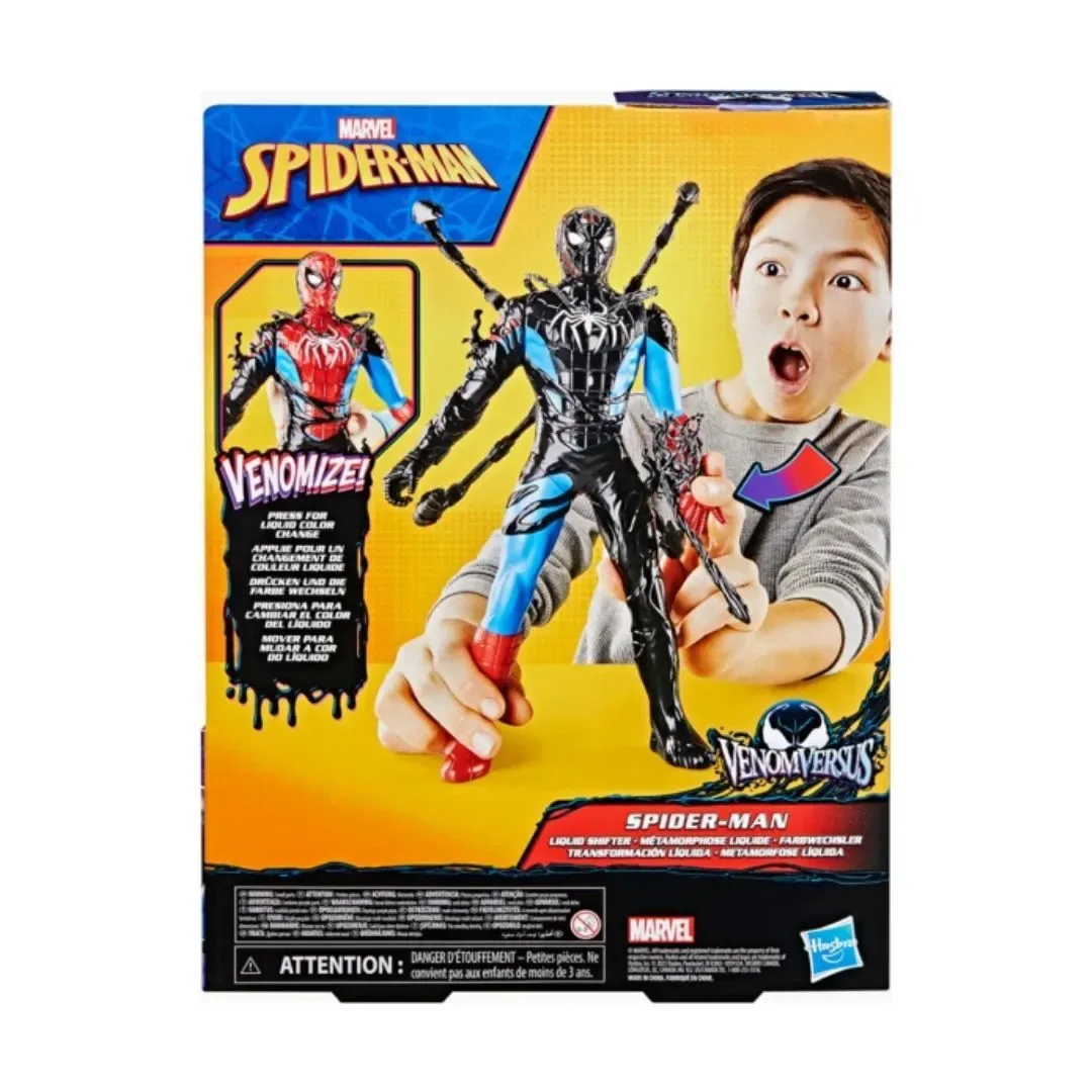 Figura De Acción Spider-man Venomversus Transformación Líquida7