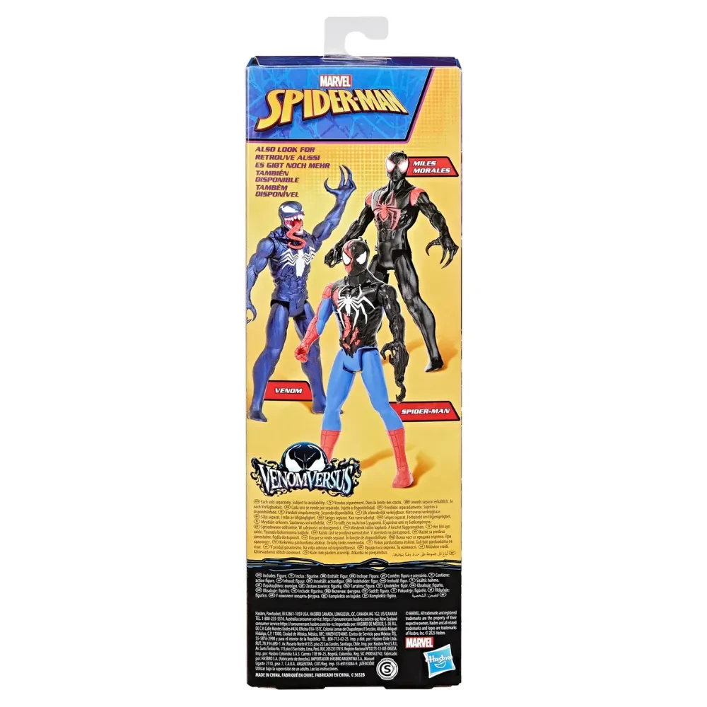 SpiderMan VenomVersus Titan Hero Figura Miles Morales4