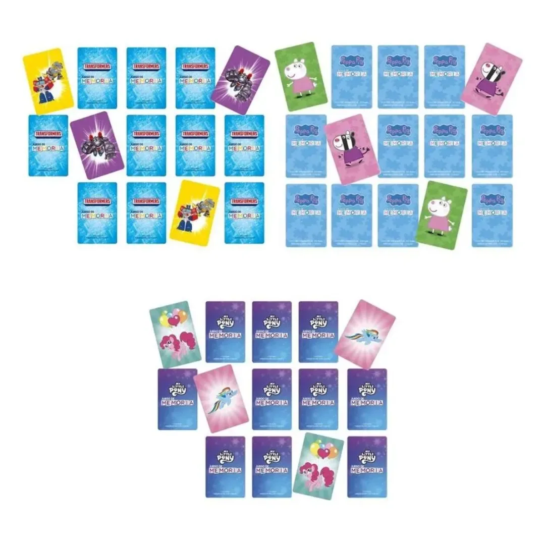 Juegos de Mesa Hasbro Juego de Memoria Surtido2