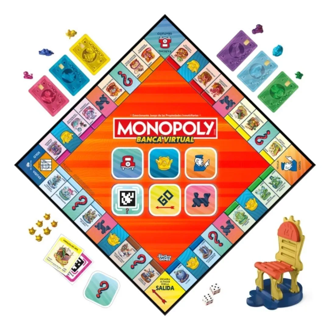Monopoly Juego de Mesa Tap To Play (App Banking)3