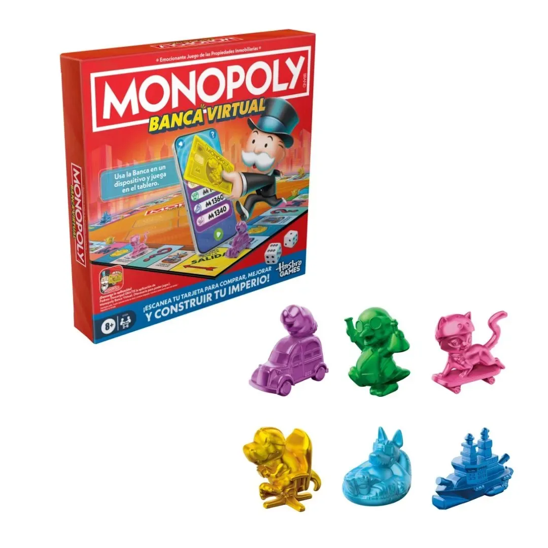 Monopoly Juego de Mesa Tap To Play (App Banking)4