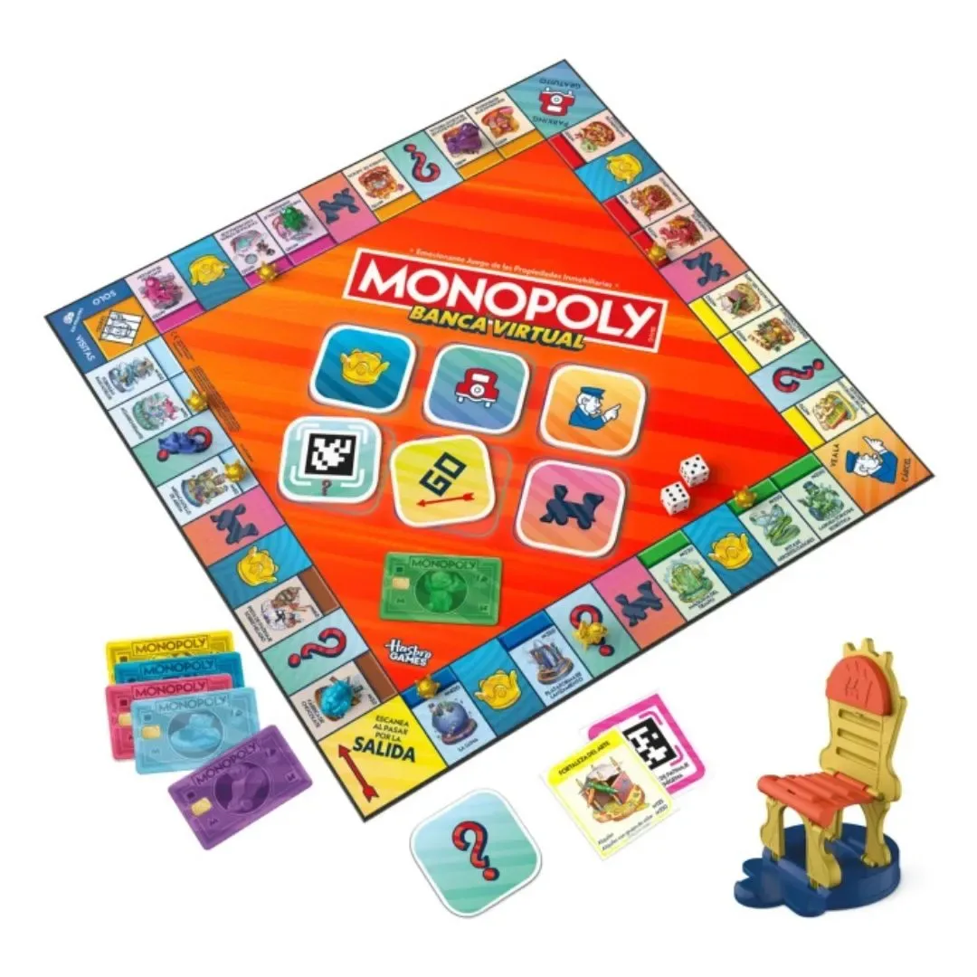 Monopoly Juego de Mesa Tap To Play (App Banking)5