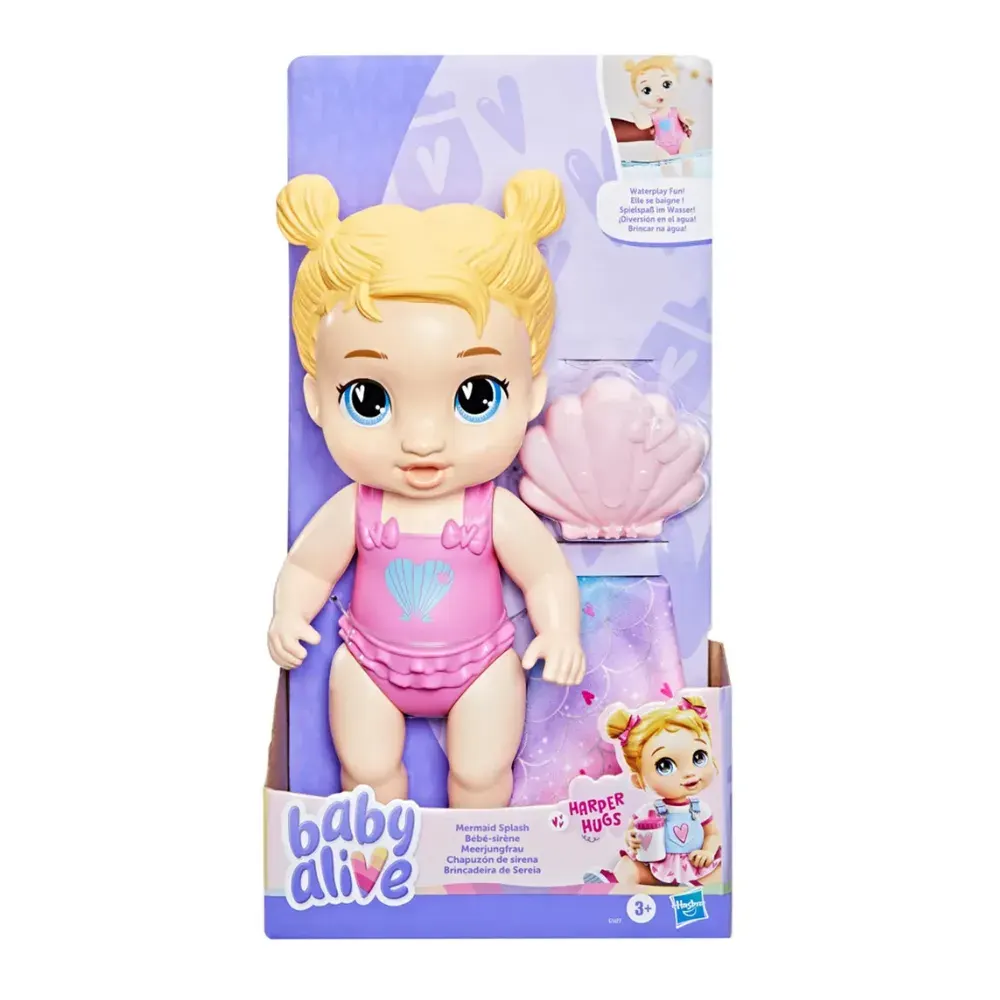 Muñeca Baby Alive Chapuzón De Sirena5