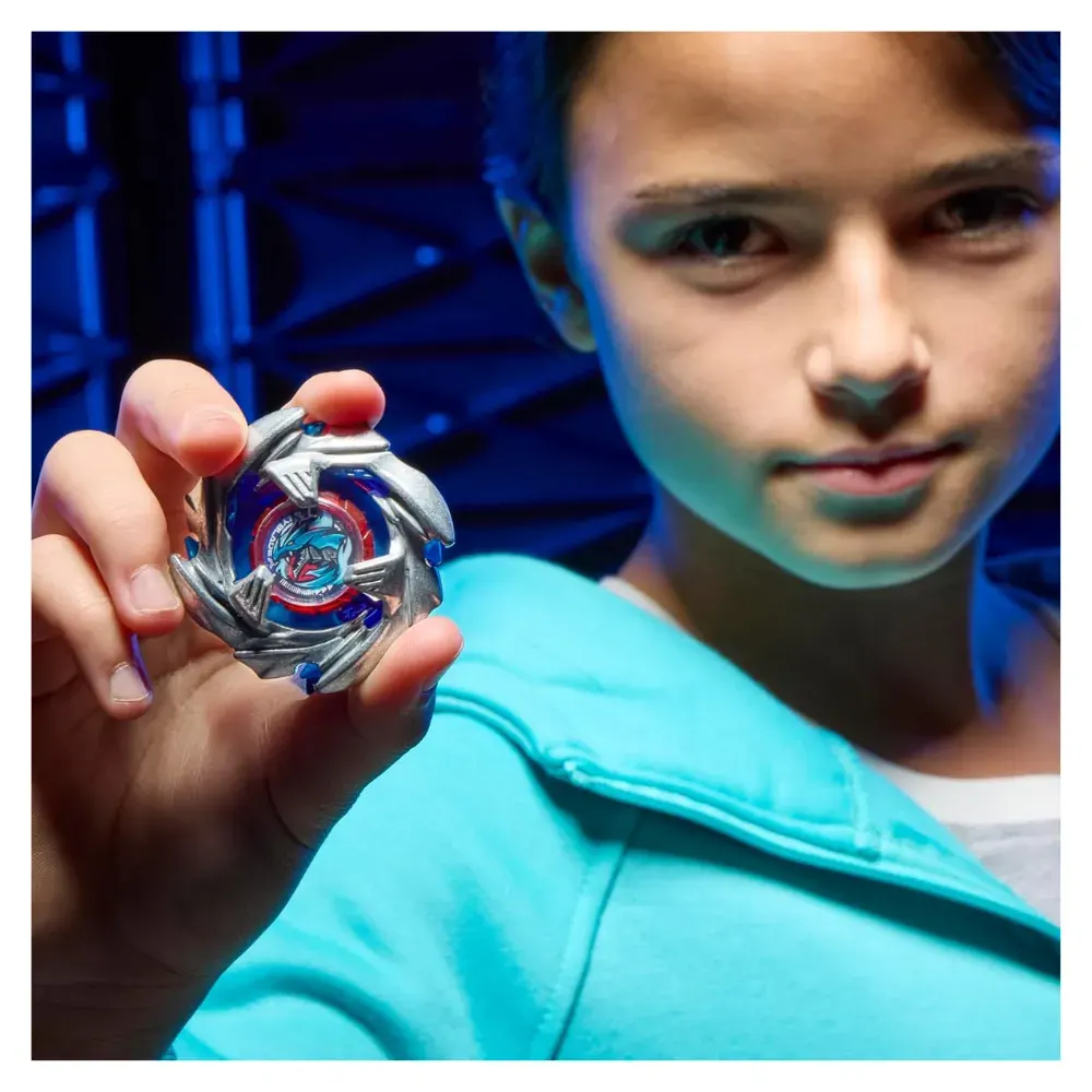 BeyBlade Bey GEN 4 DLX Launcher And Top Cobalt Dragoon6