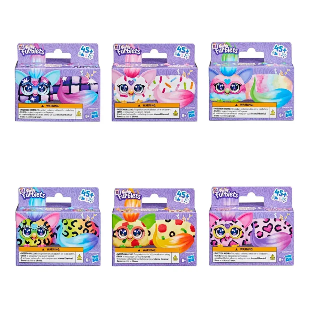Furby Furblets DJ MiniAmigo Interactivo Surtido2