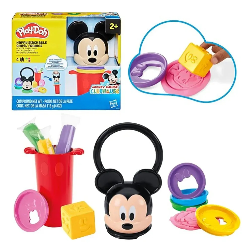 Play Doh Set de Masa Moldeable Disney Junior Apila y Diviértete2