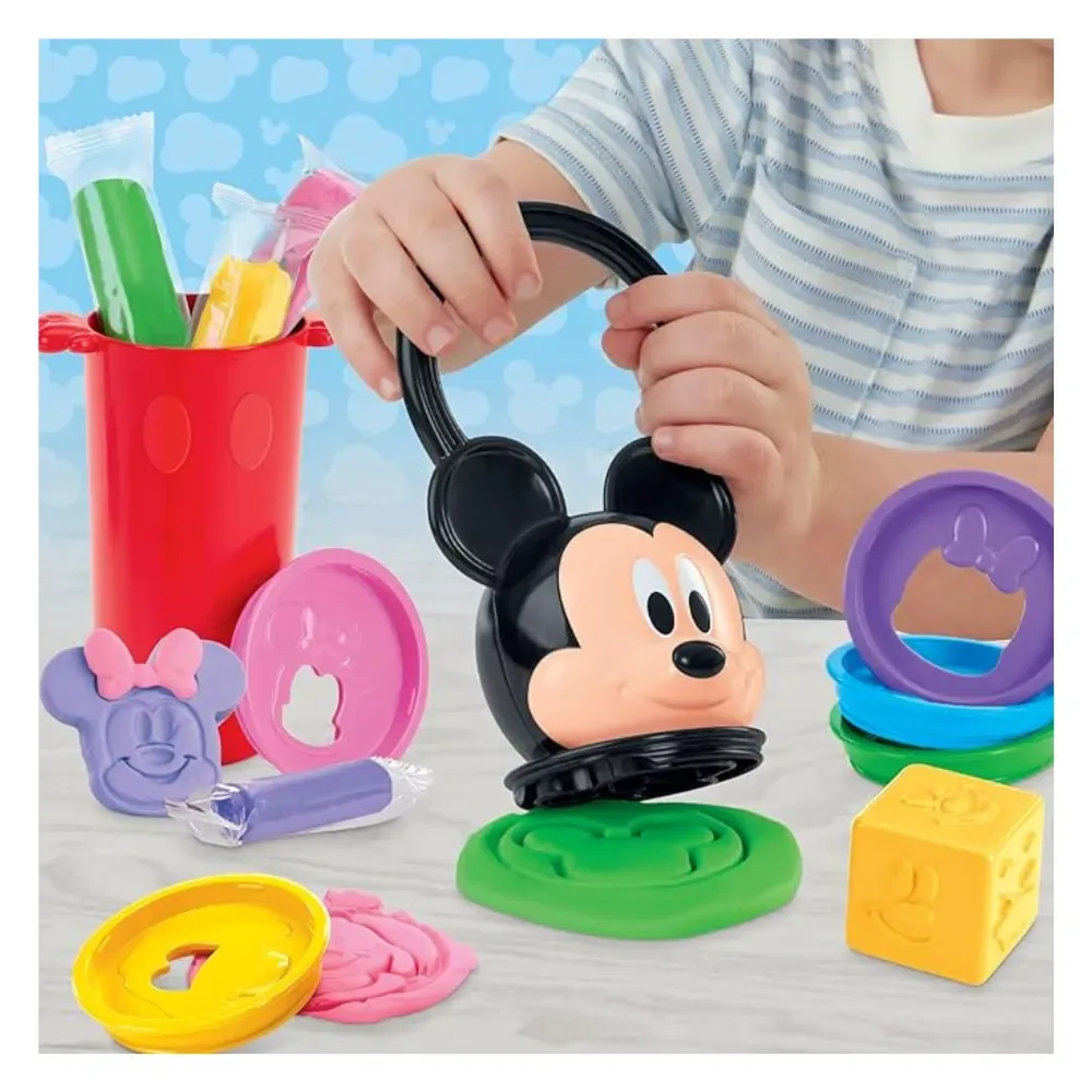 Play Doh Set de Masa Moldeable Disney Junior Apila y Diviértete3