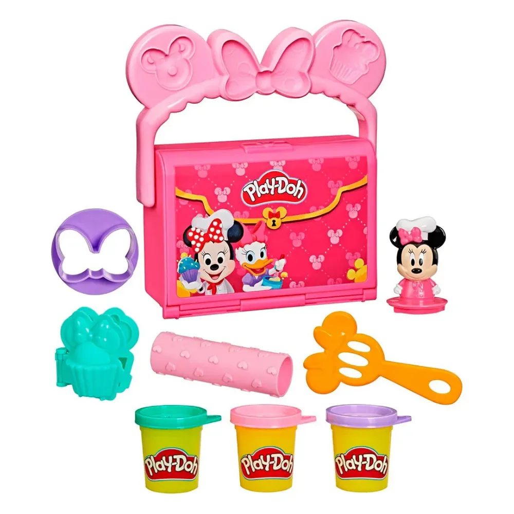 Play Doh Set de Juego Disney Jr Para Llevar Minnie2