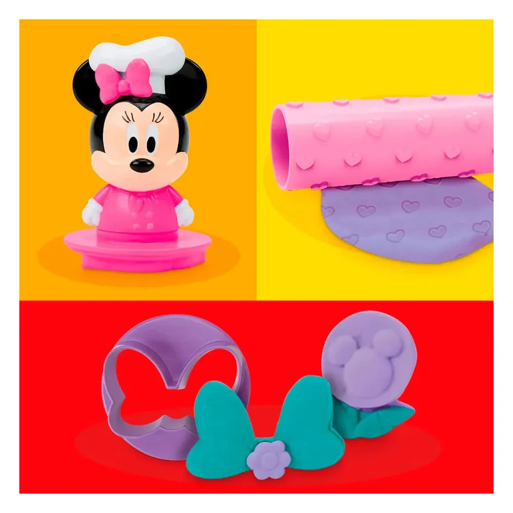 Play Doh Set de Juego Disney Jr Para Llevar Minnie4