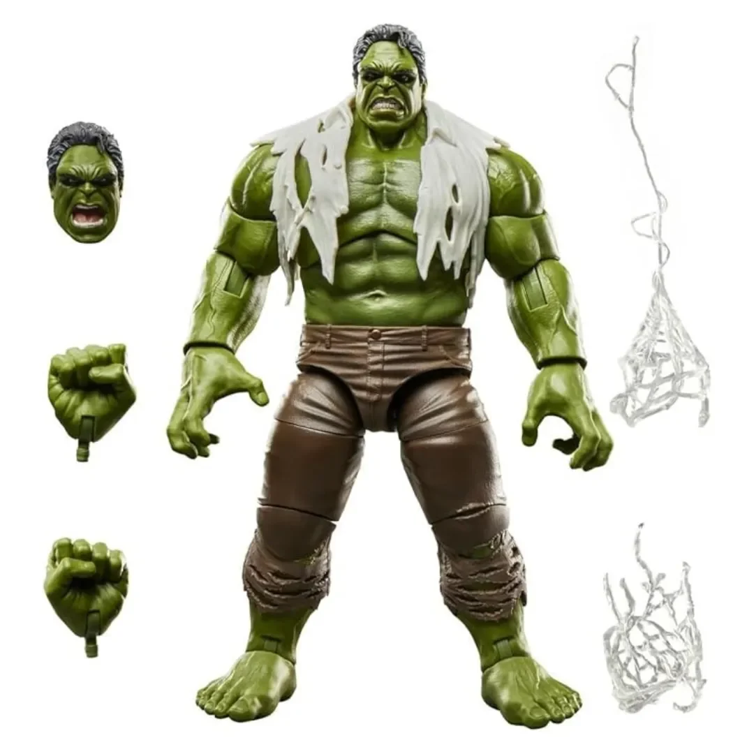 Figura De Acción Marvel Legends Spider-Man Brand New Day - Hulk Con Accesorios2