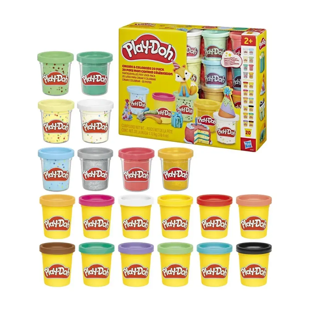 Play Doh 20 Latas para Crear y Celebrar 2