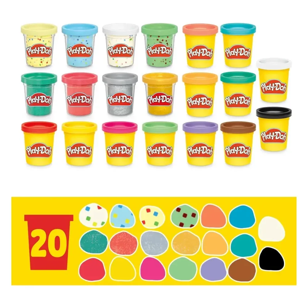 Play Doh 20 Latas para Crear y Celebrar 4