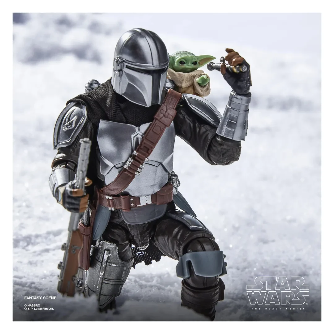 Star Wars la película The Black Series The Mandalorian & Grogu Figura4