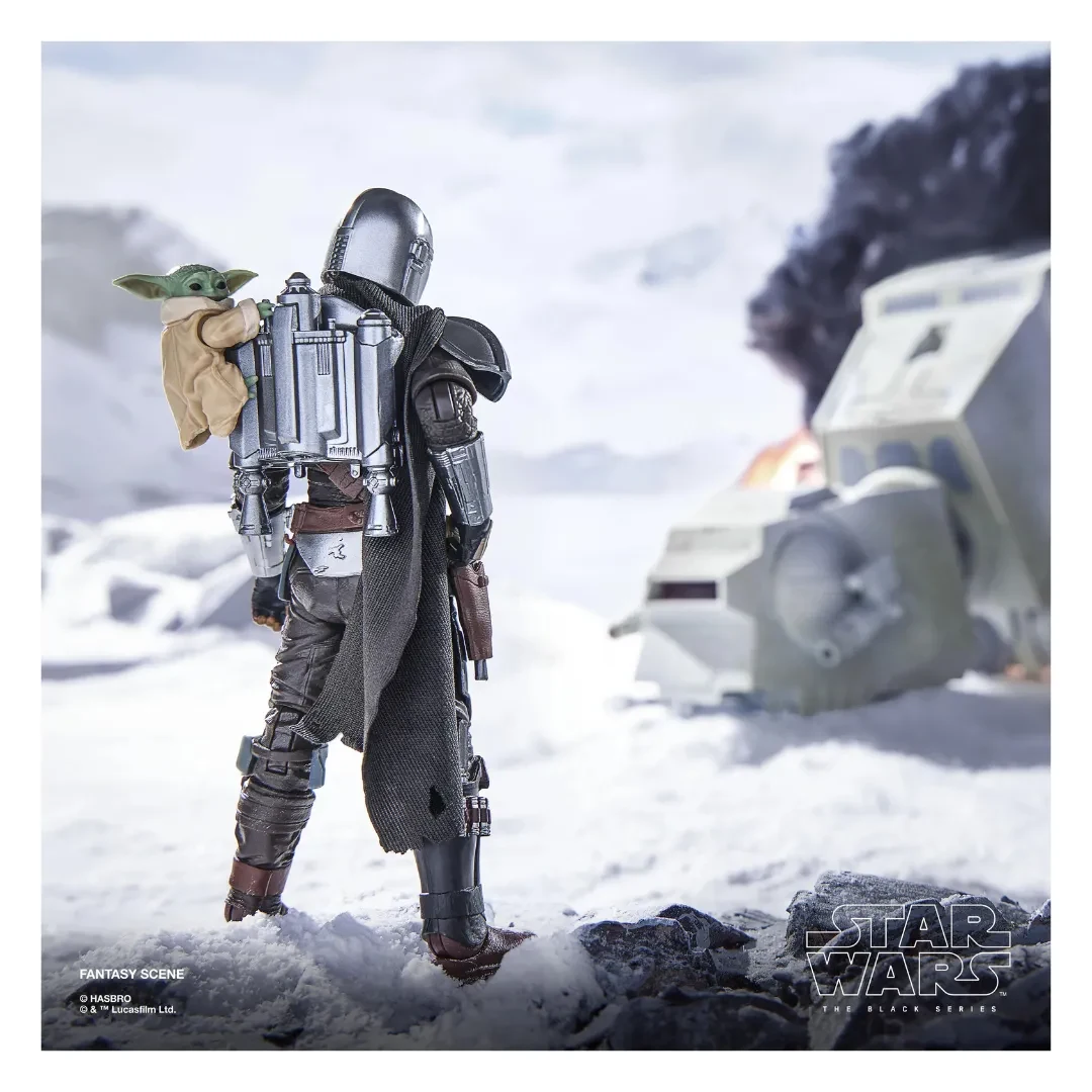 Star Wars la película The Black Series The Mandalorian & Grogu Figura5