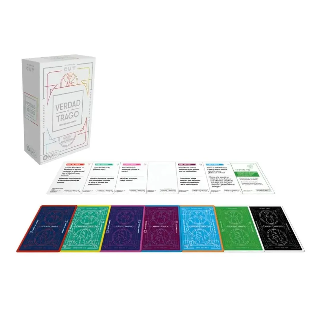 Juego de mesa Hasbro Games Verdad o Trago 3era edición5