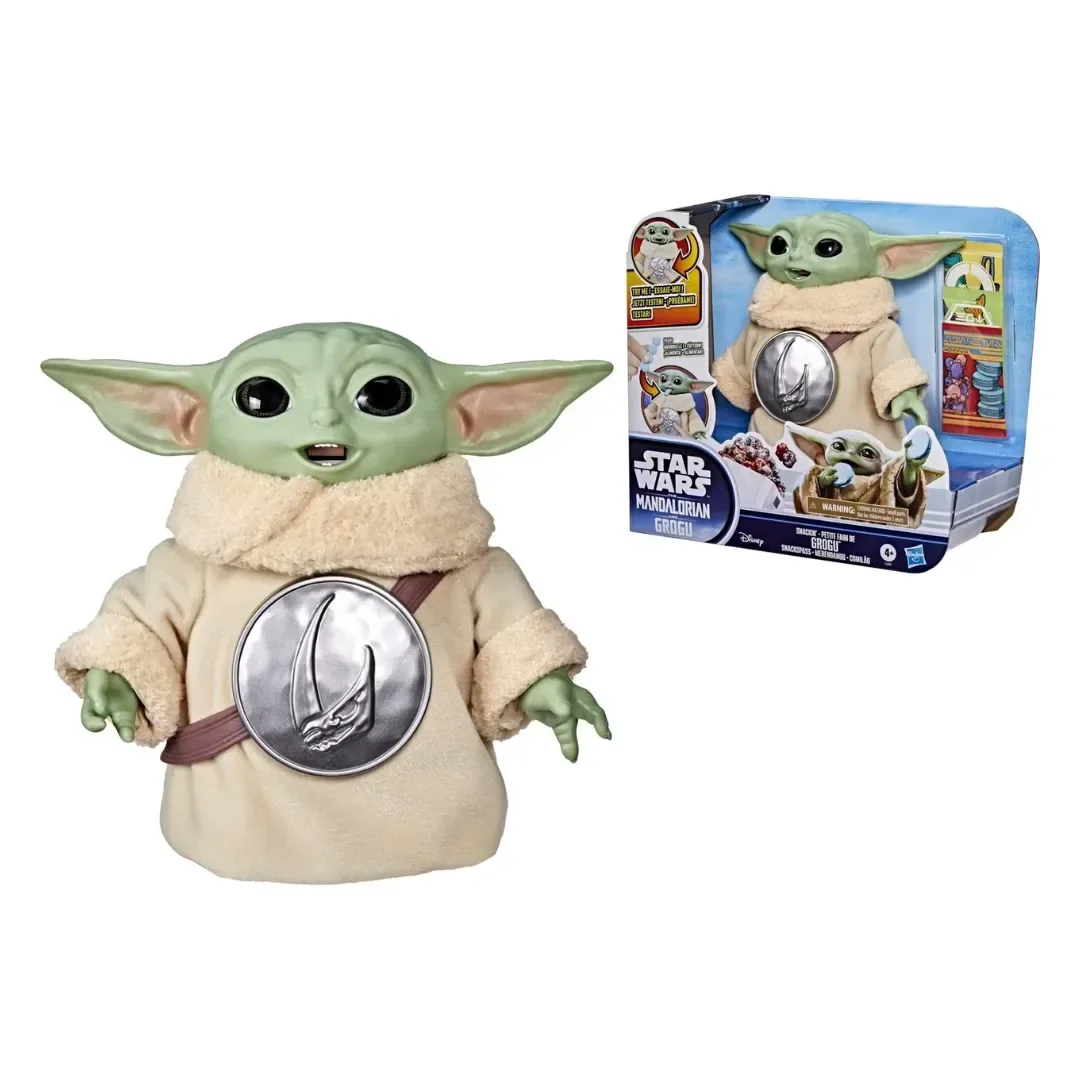 Figura de Acción Star Wars la película Grogu merendando3