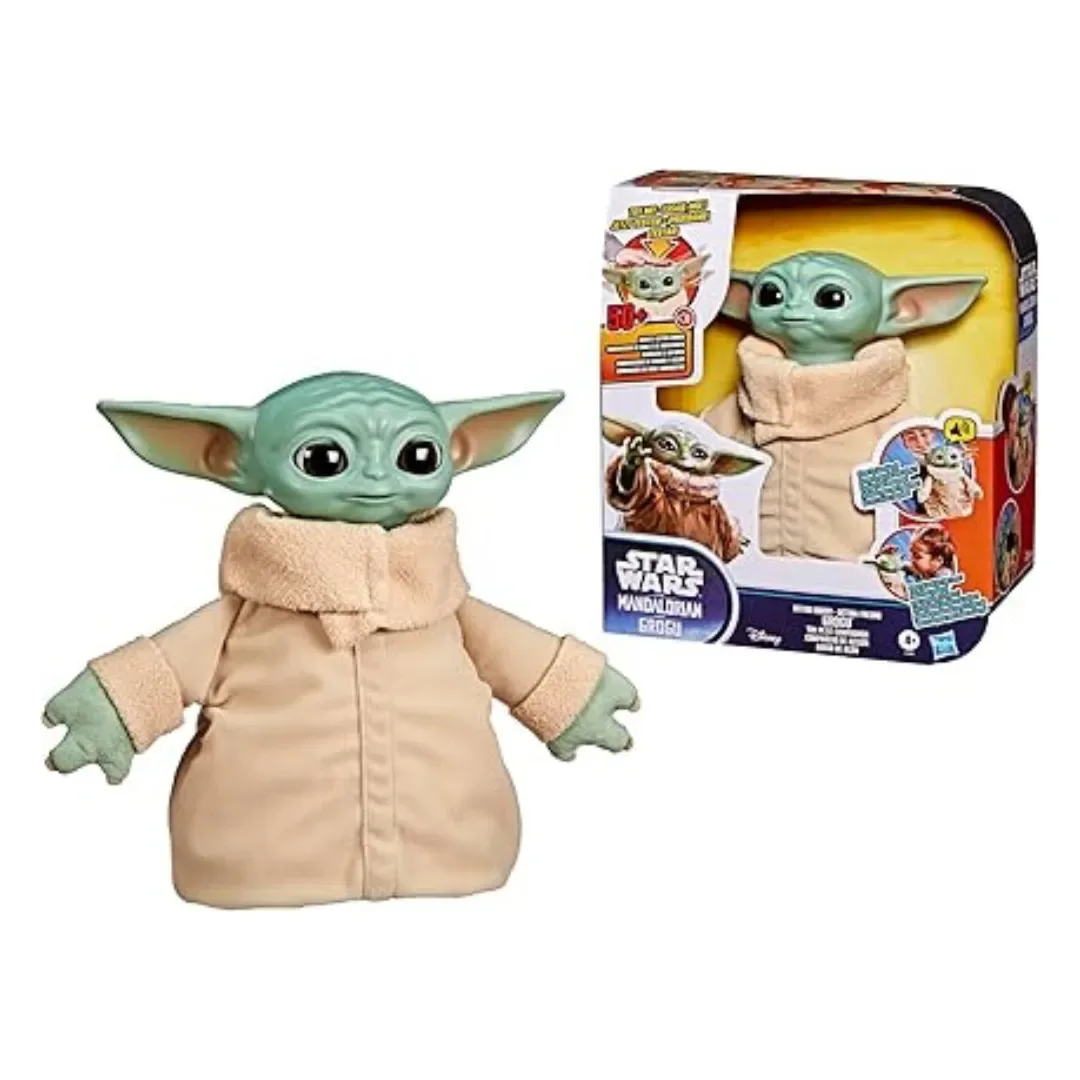 Peluche interactivo animatrónico de 25cm Star Wars la película Grogu3