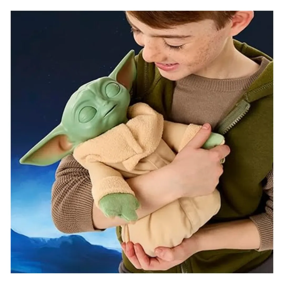 Peluche interactivo animatrónico de 25cm Star Wars la película Grogu5