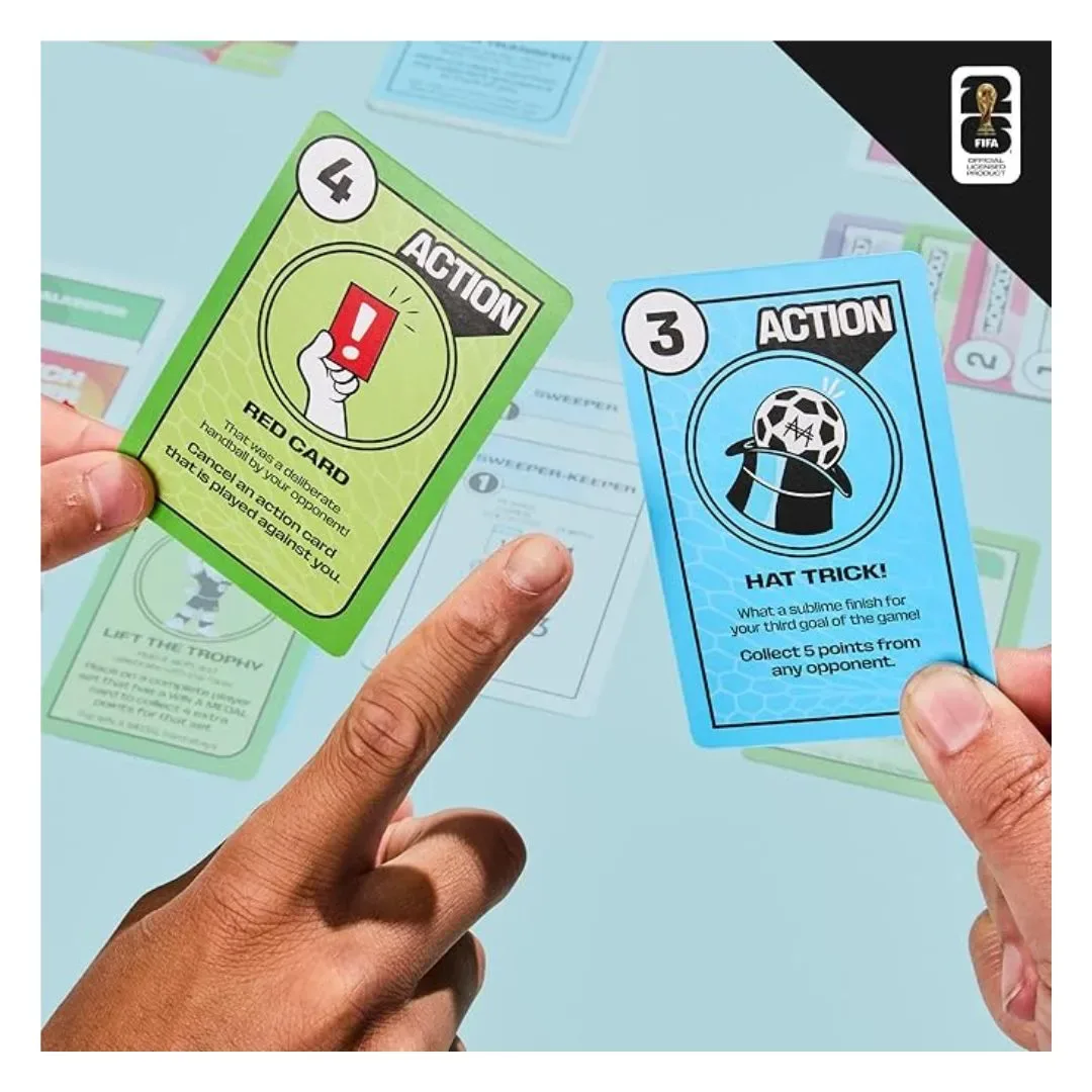 Monopoly Deal Fifa World Cup 2026 - Juego de cartas Copa Mundial3