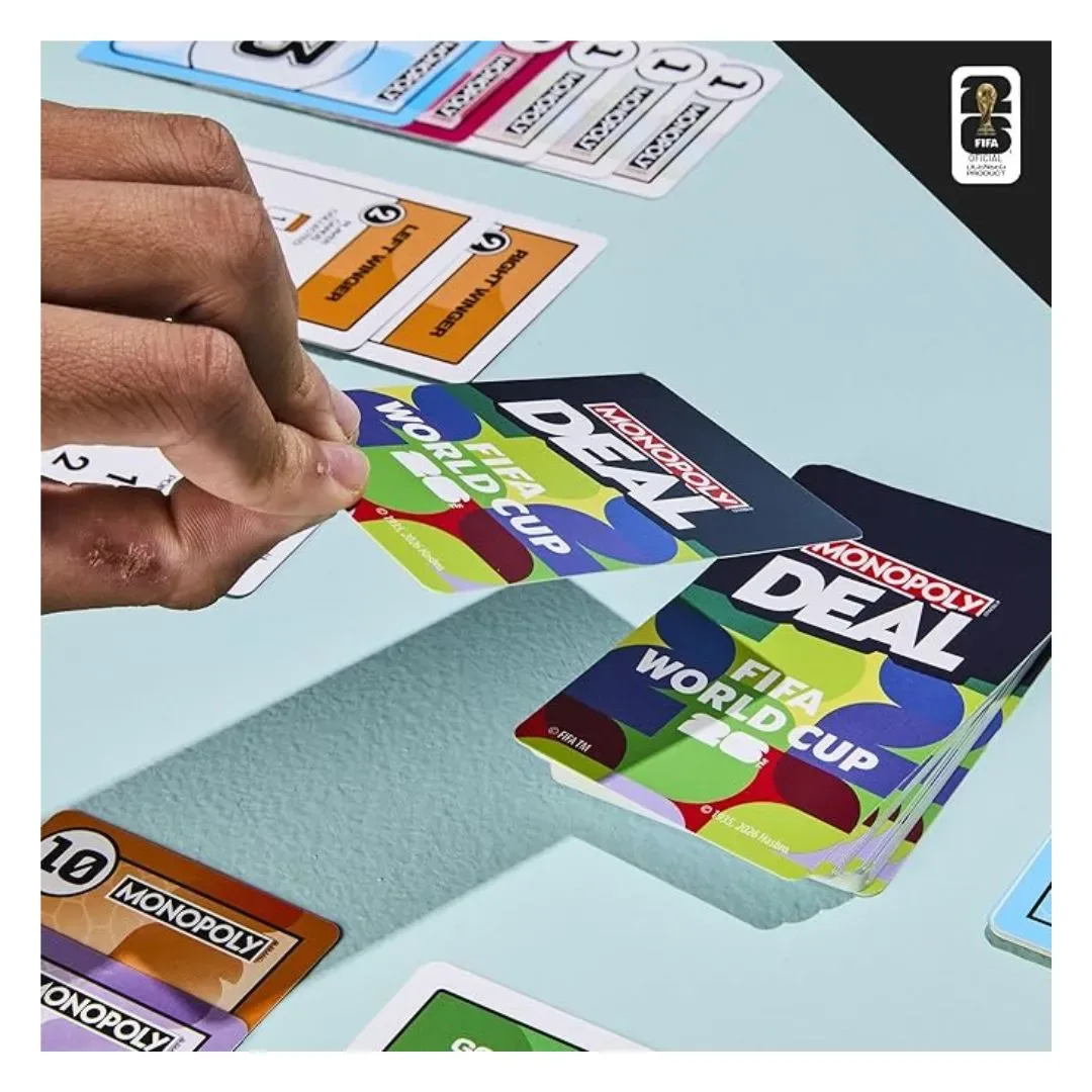 Monopoly Deal Fifa World Cup 2026 - Juego de cartas Copa Mundial5