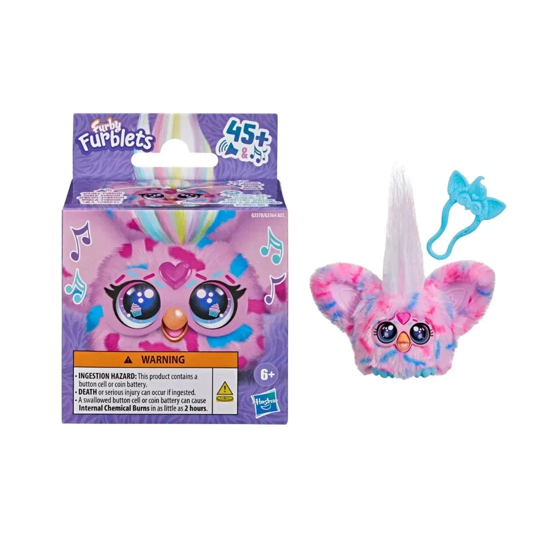 Mini Furby Fur Furblets Interactico Foodies AST Interactivo Surtido4