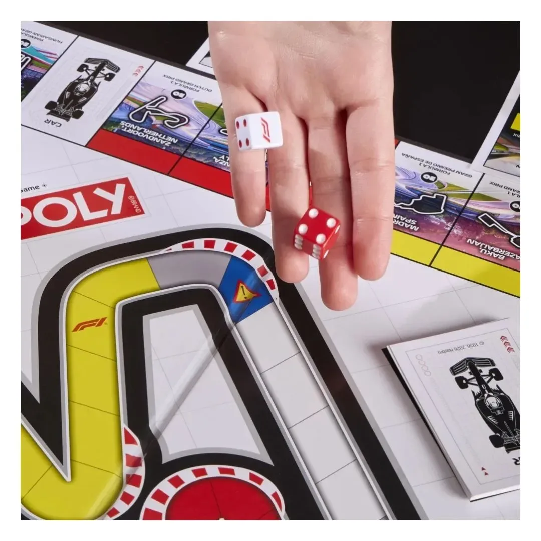 Monopoly Edición F1 Juego De Mesa Hasbro Games3