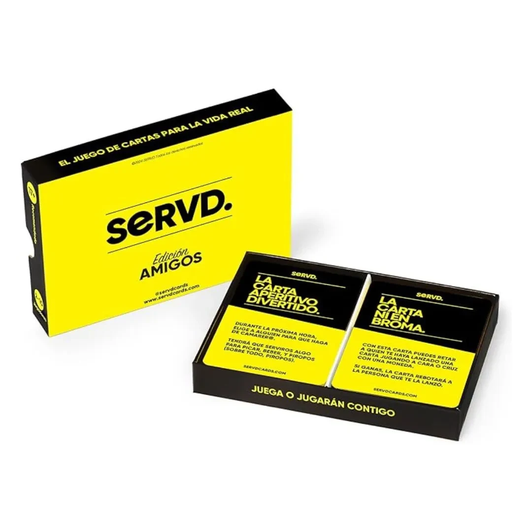 Servd - El divertido Juego de Cartas para Amigos2